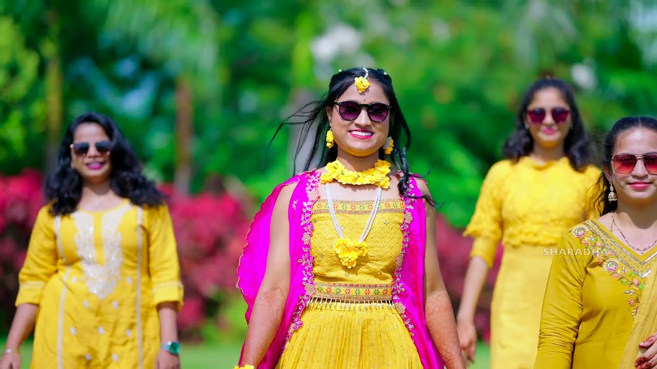 Ravali haldi ceremony 