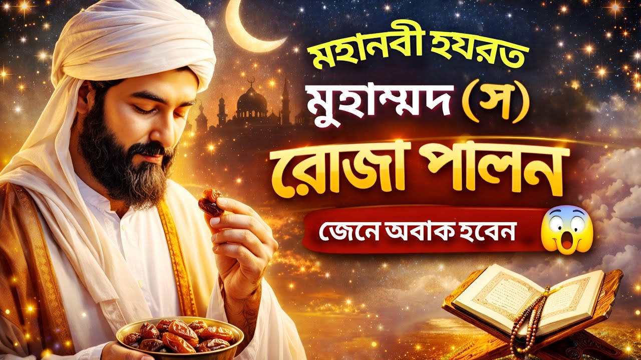 মহানবী হযরত মুহাম্মদ (সা.) কিভাবে রোজা পালন করতেন? | সেহরি ও ইফতারের সুন্নাহ জানুন