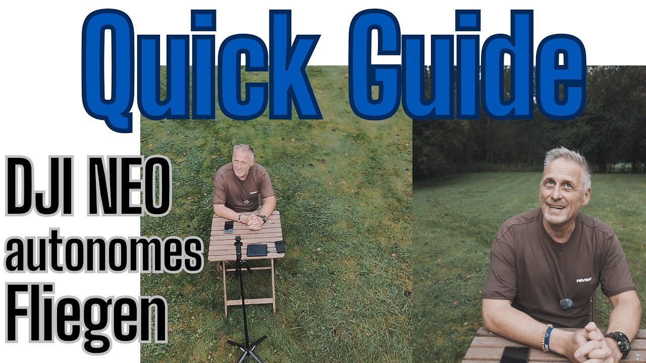 DJI NEO Quick Guide - Tutorial manual control - autonomes Fliegen - verschiedene Flugmuster(deutsch)