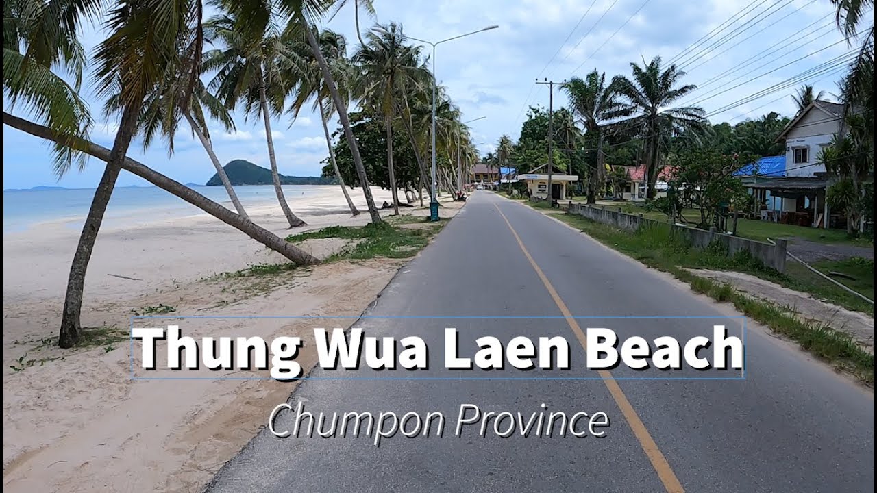 Southern Thailand: Thung Wua Laen (Cabana) Beach Chumpon