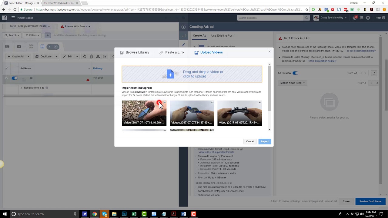 Advanced Facebook Video Ads Retargeting Strategy Funnel