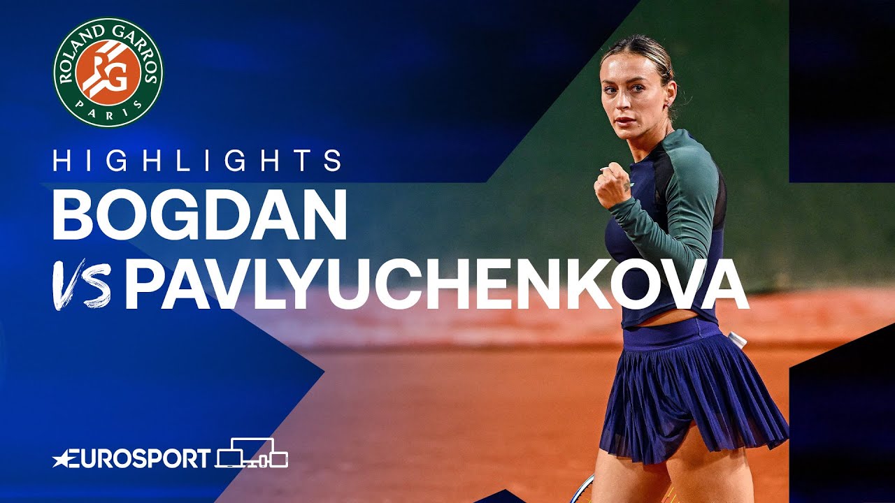 Ana Bogdan vs Anastasia Pavlyuchenkova | Round 2 | French Open 2024 Highlights 🇫🇷