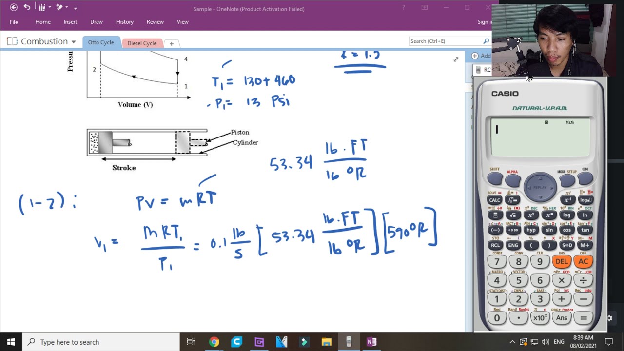 Otto Cycle Sample