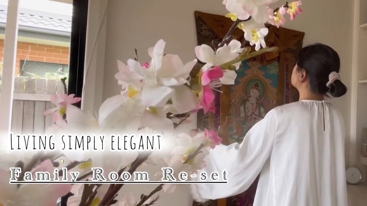 | #4| SUNDAY RESET | FAMILY ROOM | DIY |  BHUTANESE VLOGGER | AUSTRALIA |