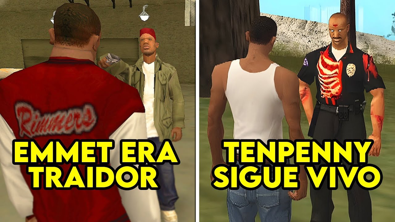 15 TEORIAS INCREÍBLES de GTA SAN ANDREAS