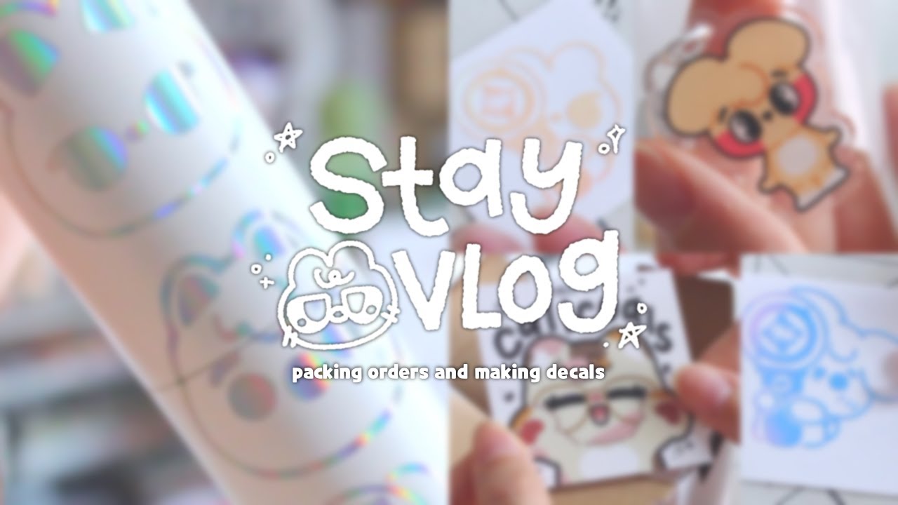 Stay Vlog | Packing Orders and Decorating my Nachimbong