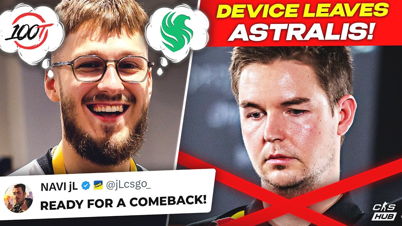 DEVICE LEAVES ASTRALIS! JL HAS FOUND A NEW TEAM? AURORA KICK JOTTAAA! CS NEWS