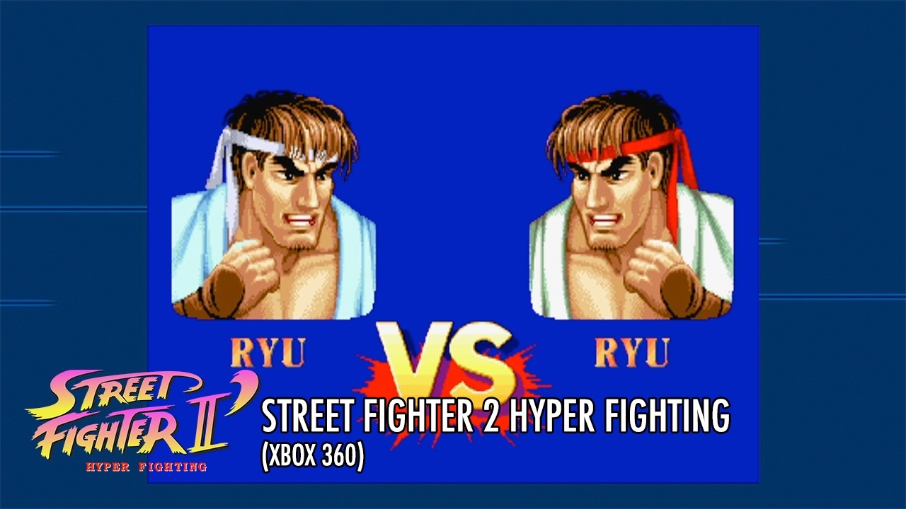 STREET FIGHTER 2 HYPER FIGHTING: RYU VS RYU