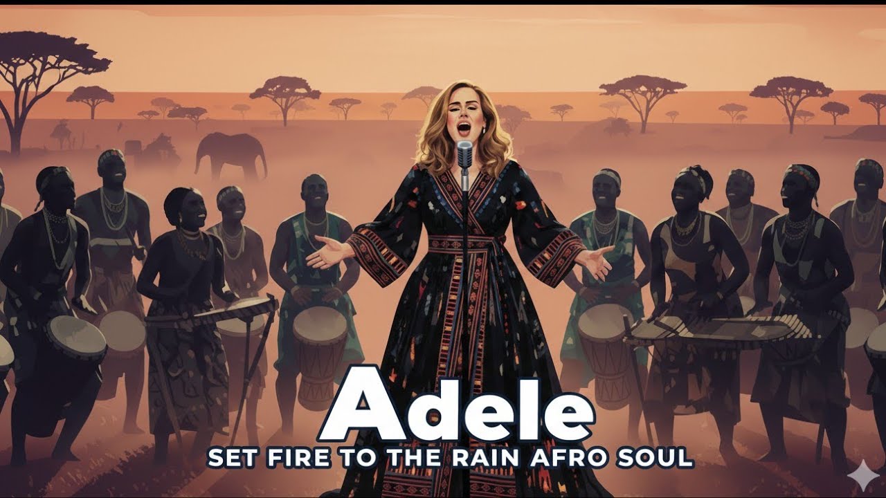 Adele - Set fire to the rain | Afro soul cover ( official)