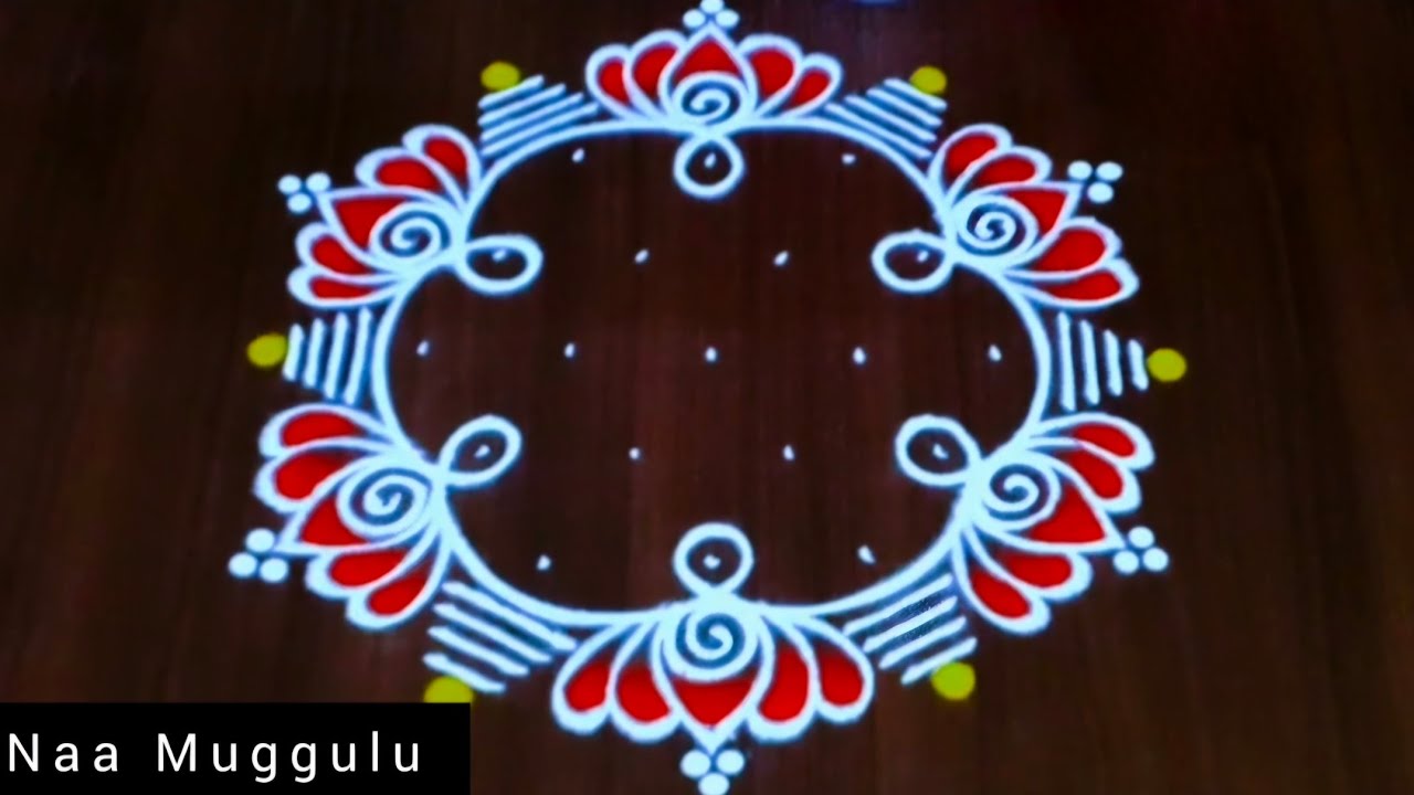 Beautiful rangoli designs🌺Festival special muggulu 5×3 dots #sankranthimuggulu#muggulu ||Naa Muggulu