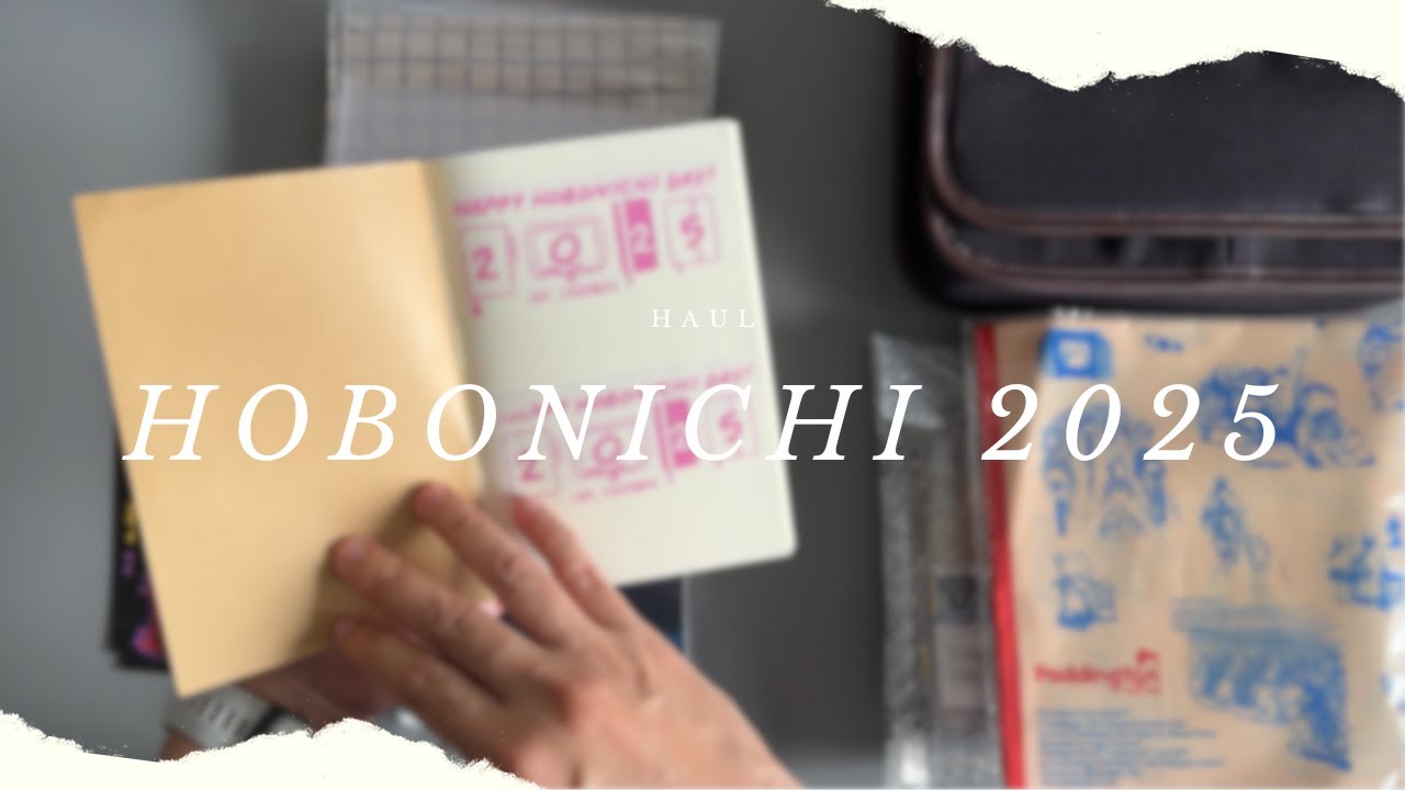 Hobonichi 2025 Haul | boots & berry