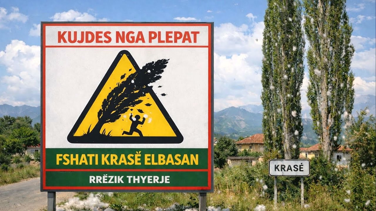 Banorët në rrezik për 1 vit! Plepat e kalbur priten vetëm pas ndërhyrjes së Fiks Fare