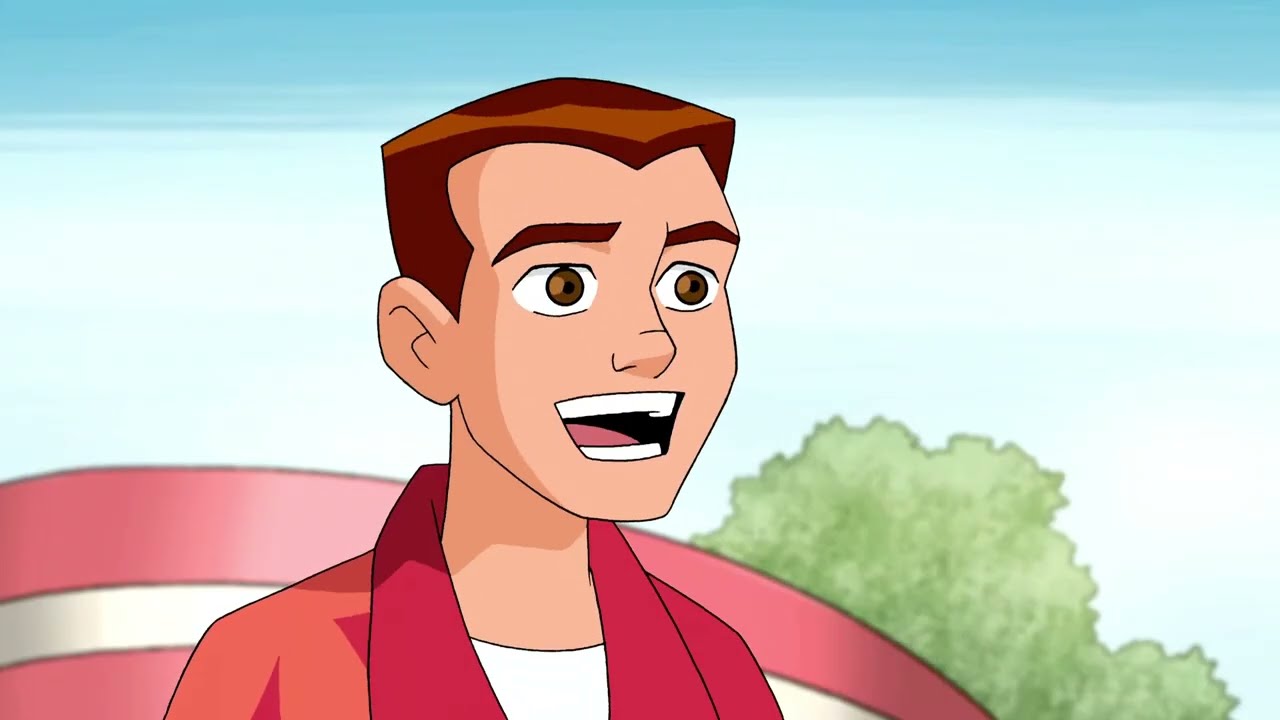 Grandpa Max is now a child