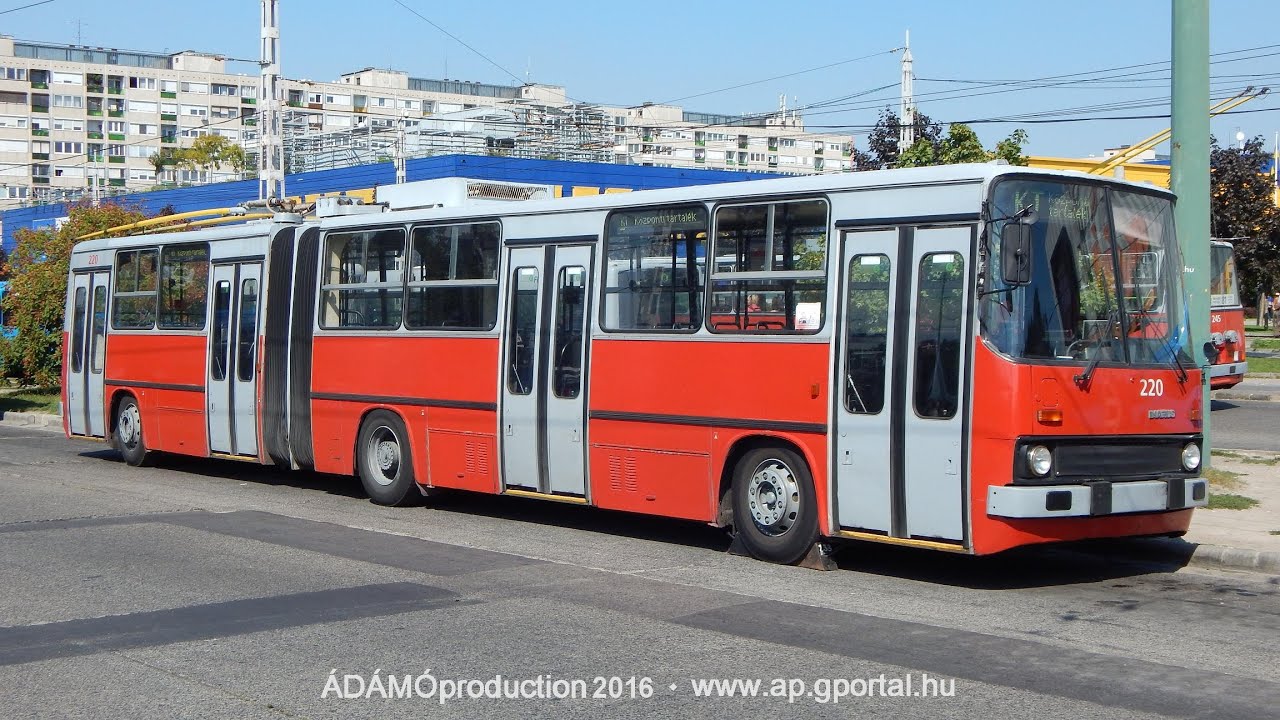 Utazás GVM Ikarus 280-as trolibuszokkal a 81-es vonalon (HD) 225, 237, 246