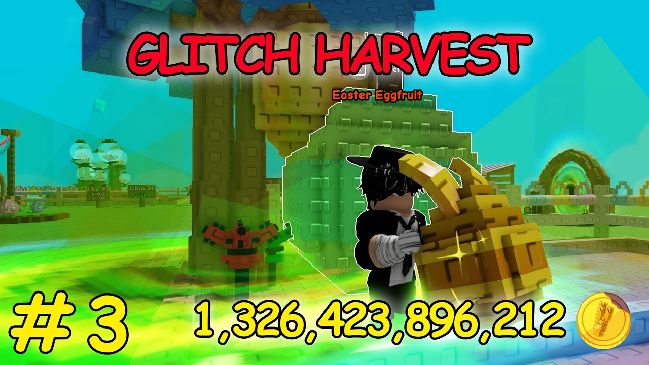 INFINITE HARVEST GLitch in EAster Event in Grow a garden