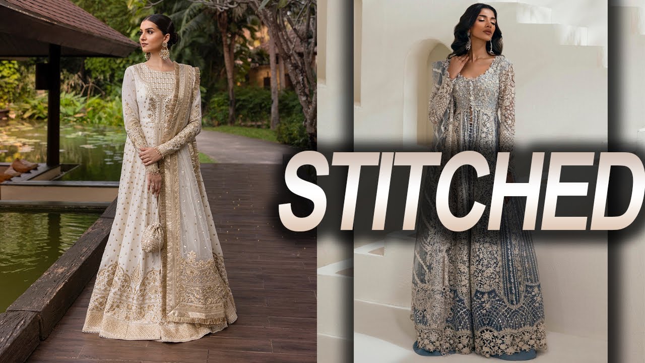Faiza Saqlain & Sana Safinaz Embroidered Collection STITCHED Dresses