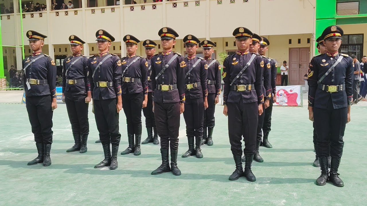 JUARA UTAMA 3 PASKIBRA SMKN 1 KARAWANG LKBB DARUL FALAH COMPETITION 2