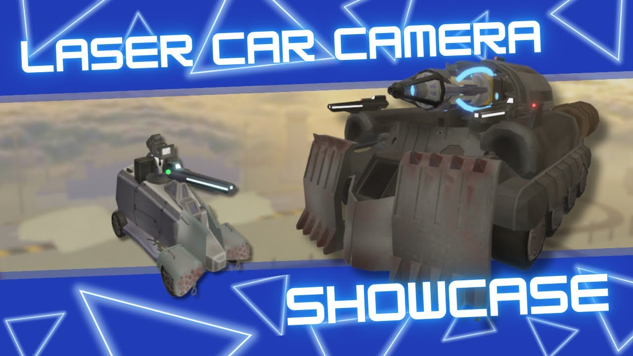 LASER CAR CAMERA SHOWCASE | Skibi Defense 