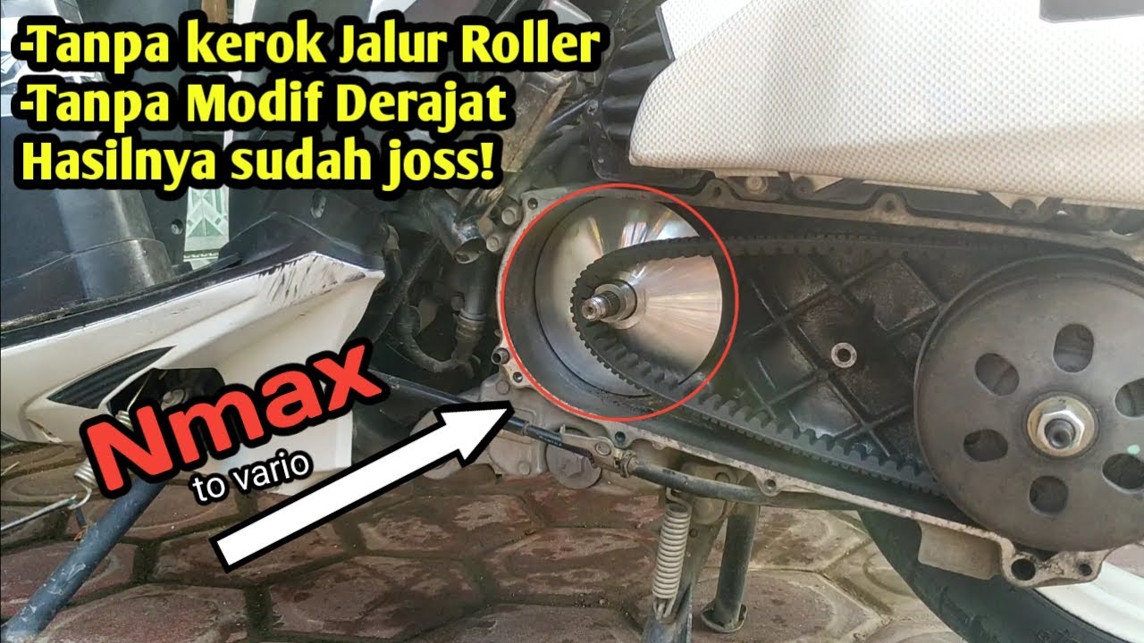 Pully Nmax, Pasang di Vario 125-150 Joss Hasilnya! | Test di 2 motor skaligus, | part2