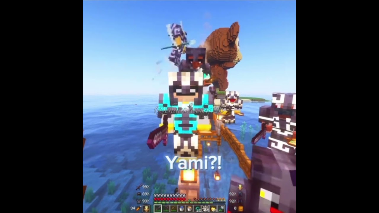 Zitachi 1 vs 8 #minecraft #youtuberinsel #gaming #zitachi #edit