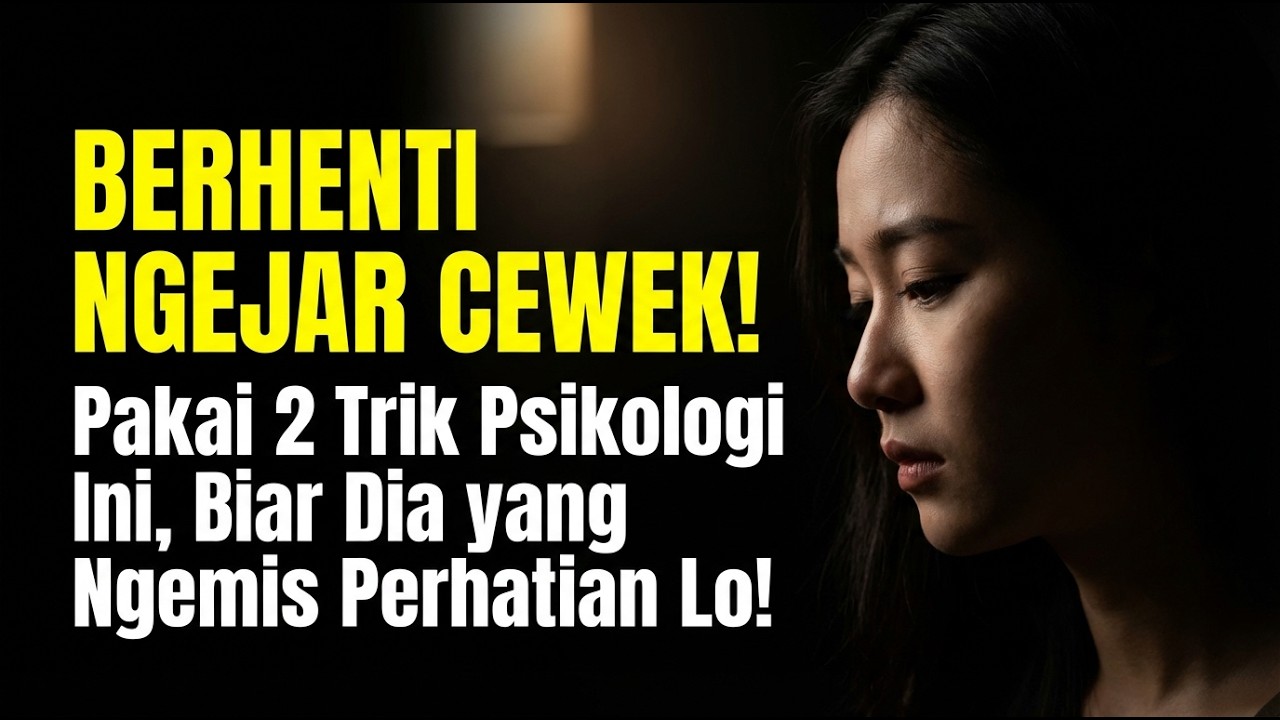 JANGAN PERNAH Muji Cewek Lagi Sebelum Nonton Ini! 2 Trik Psikologi Gelap Bikin Dia Ngemis Perhatian