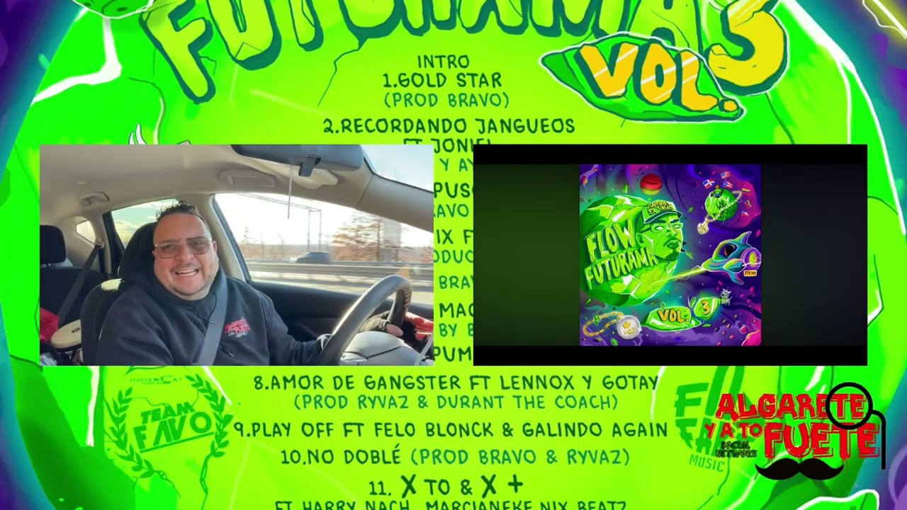 Algarete Reaction - jam by el Favo- Flow Futurama Vol 3