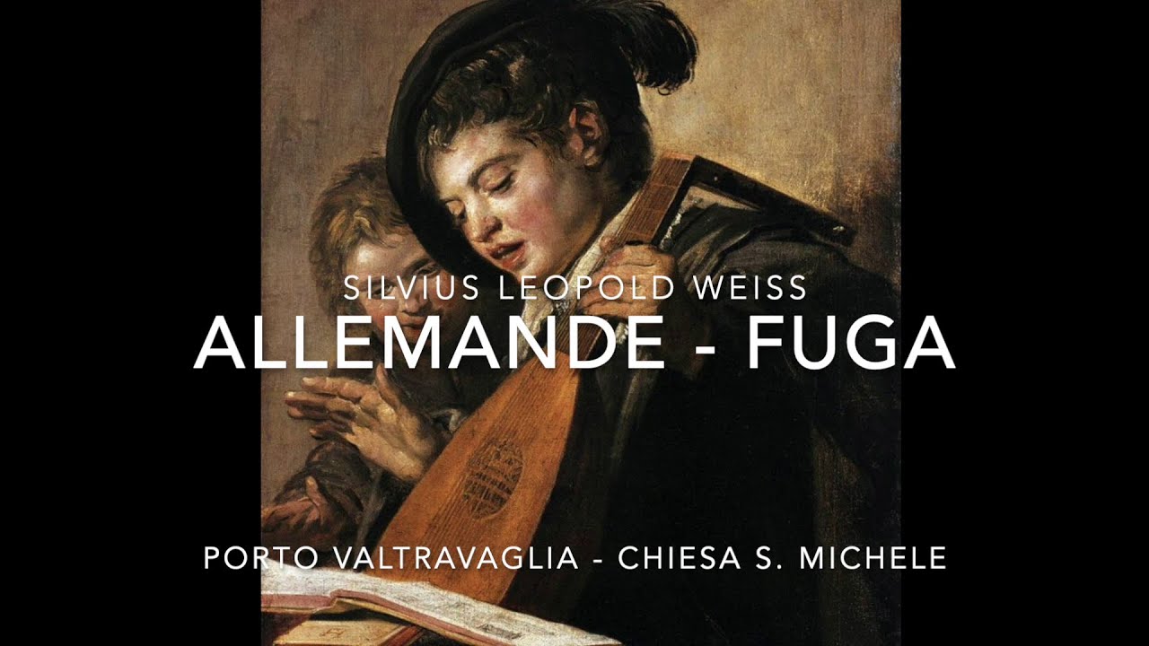 Weiss S.L.- Allemande, Fuga- Alberto Crugnola: Baroque Lute - Porto Valtravaglia Chiesa S. Michele