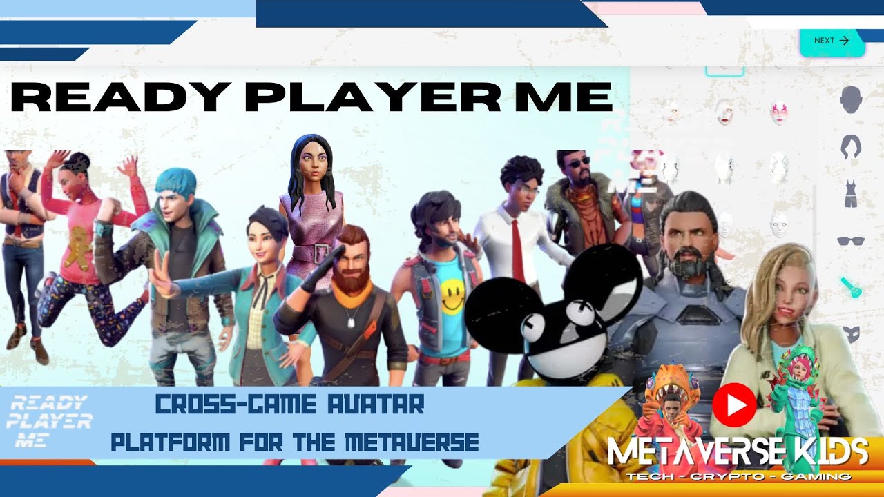How to create your Avatar #readyplayerme  #metaverse #digitaltwin