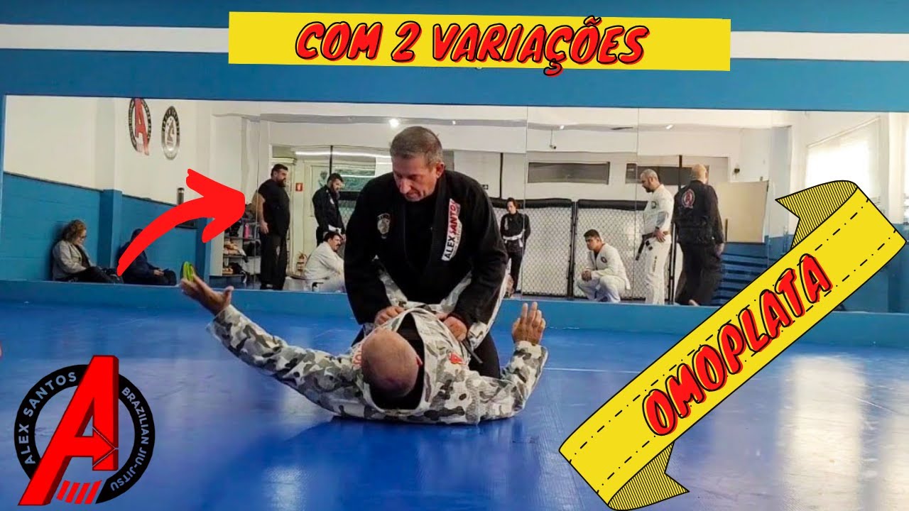OMOPLATA | COM 2 VARIAÇÕES | LEKAUMBJJ o seu canal de Jiu Jitsu no Youtube