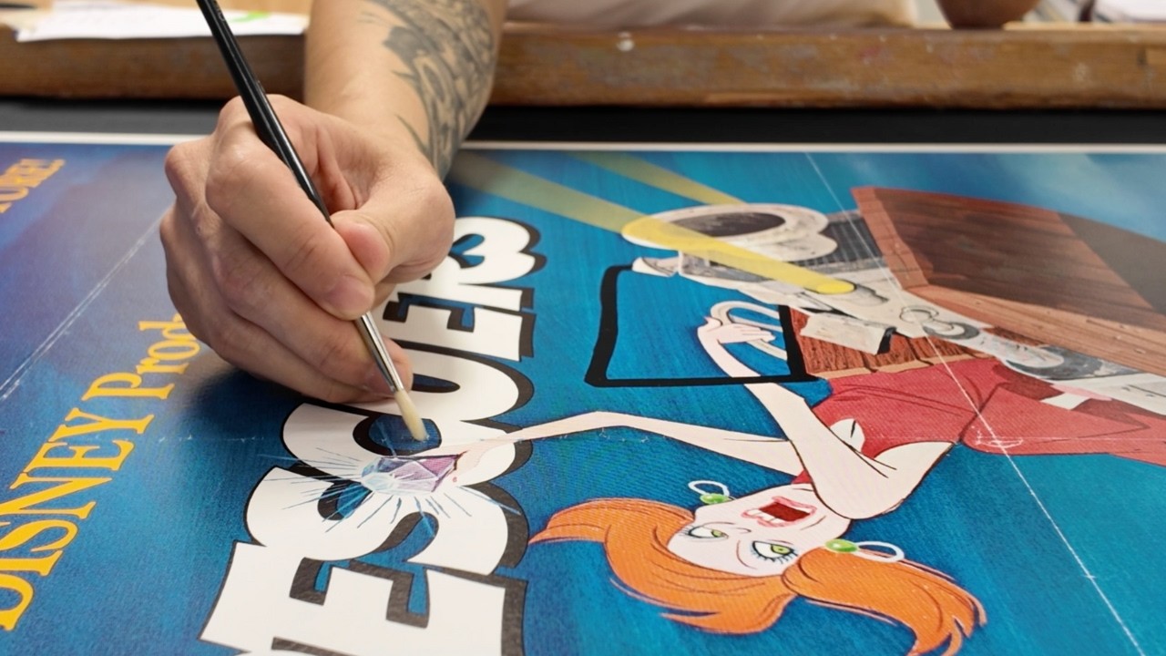 Disney Movie Poster Restoration | The Rescuers 1977