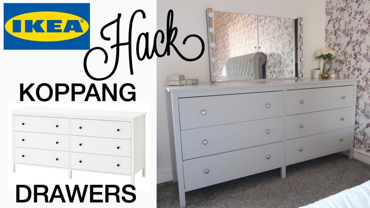 Transforming IKEA Chest Of Drawers With Contact Paper | Upcycling Furniture | IKEA Hack | D-C Fix