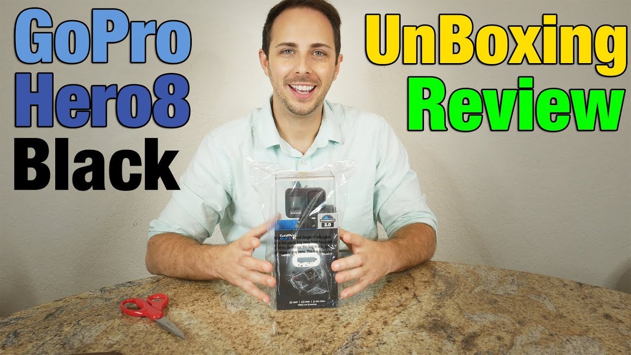 GoPro Hero8 Black Unboxing - Brand New Opening Hero 8 4k