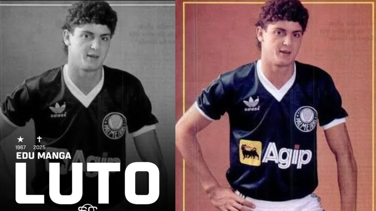 Morre Edu Manga, ex-jogador do Palmeiras e da Seleção Brasileira, aos 58 anos