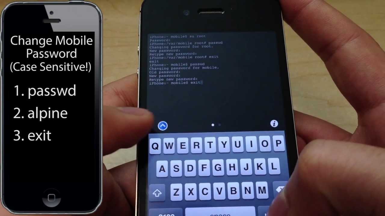 How To Secure Jailbroken iPhone | Change Root SSH Password