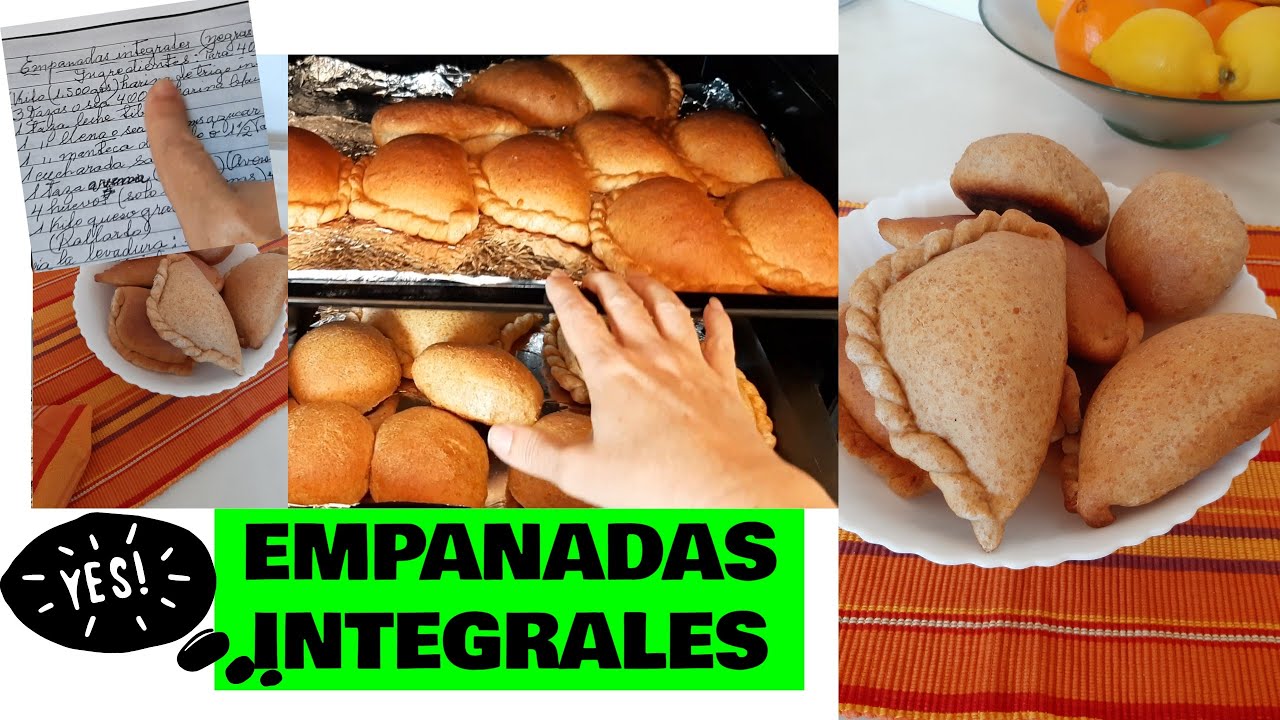PAN Y EMPANADAS INTEGRALES, de las recetas de mi madre