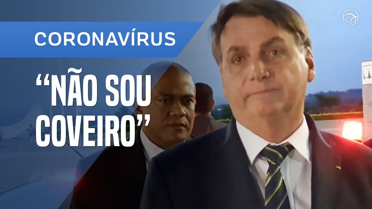 BOLSONARO SOBRE NÚMERO DE MORTOS POR COVID-19: 
