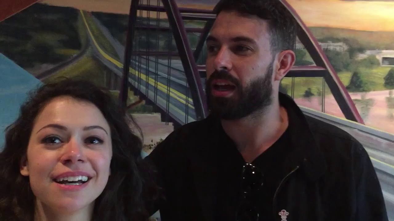 Tatiana Maslany and Tom Cullen say what giant animal they'd ride to work