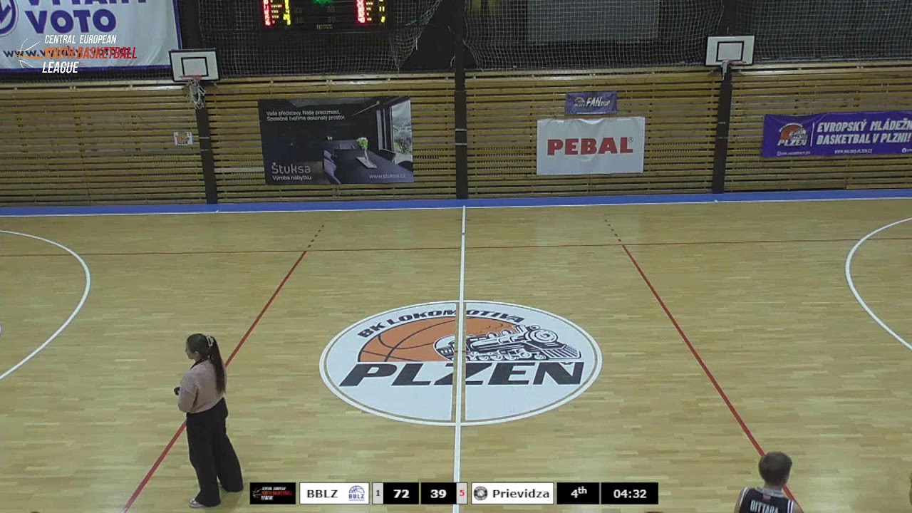 CEYBL U13, 29. 11. 2025, BBLZ &ndash; Reach the Top - MBA Prievidza