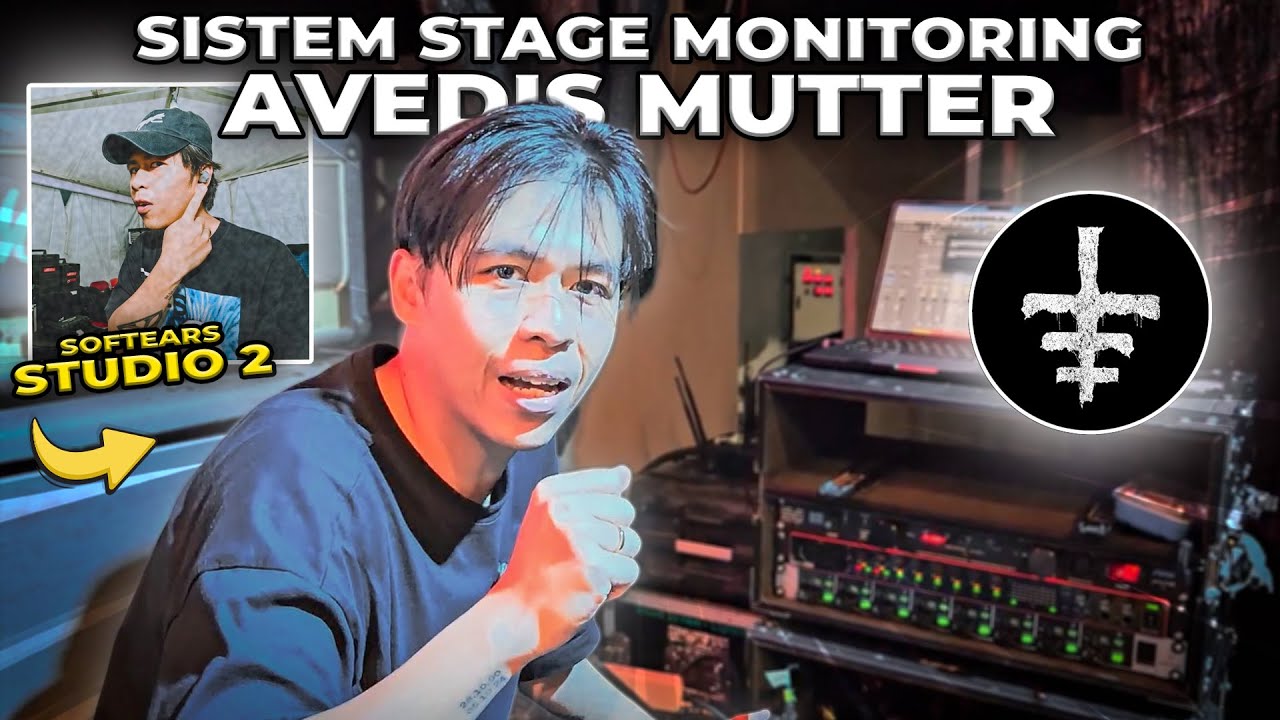 TERNYATA GINI Sistem Monitoringnya ! Ngintilin @Avedis Mutter pas Sound Check sama STRANGERS