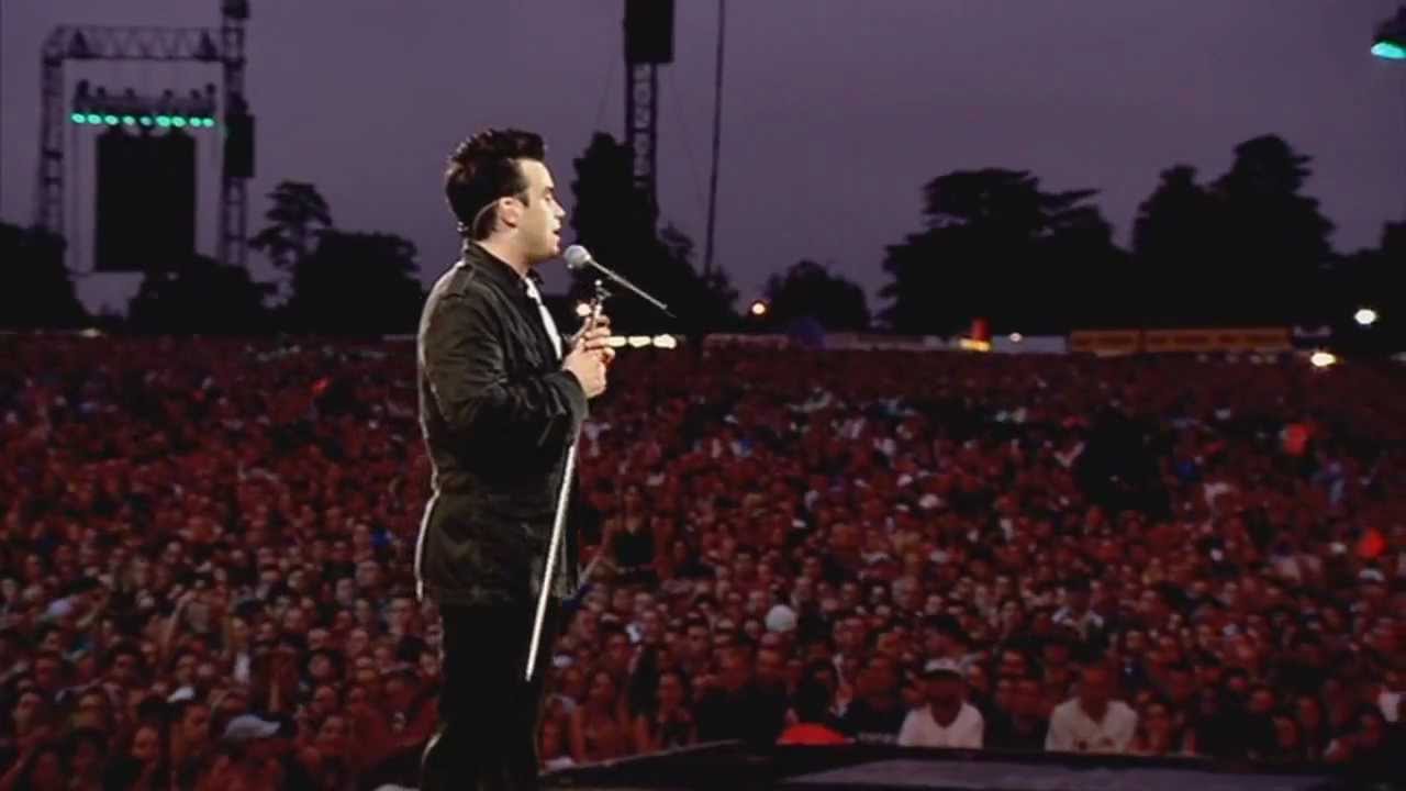 Robbie Williams - Me and my monkey - live (HD)