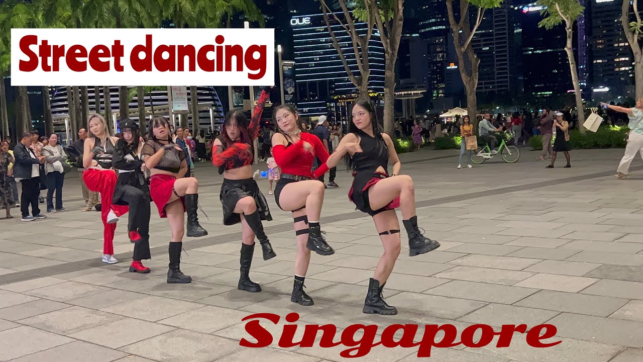 Dancing at Marina Bay Sands 2023 | Singapore 🇸🇬
