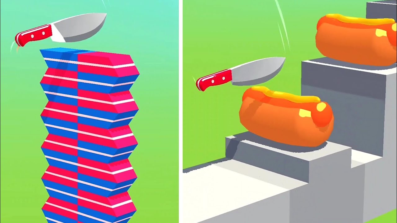 Slice It All Game! Satisfying and Relaxing ASMR Slicing Video NEW UPDATE
