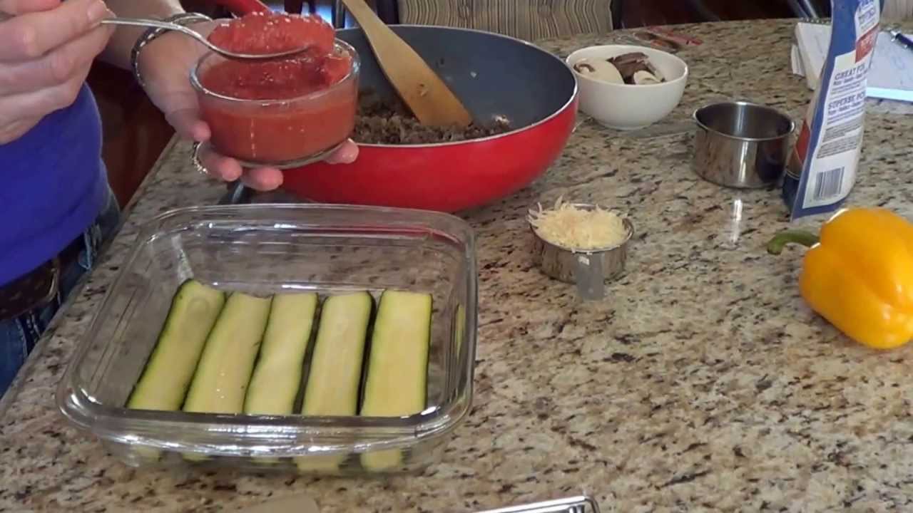 Low Carb Zucchini Lasagna