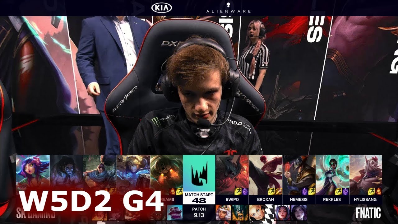 SK Gaming vs Fnatic | Week 5 Day 2 S9 LEC Summer 2019 | SK vs FNC W5D2