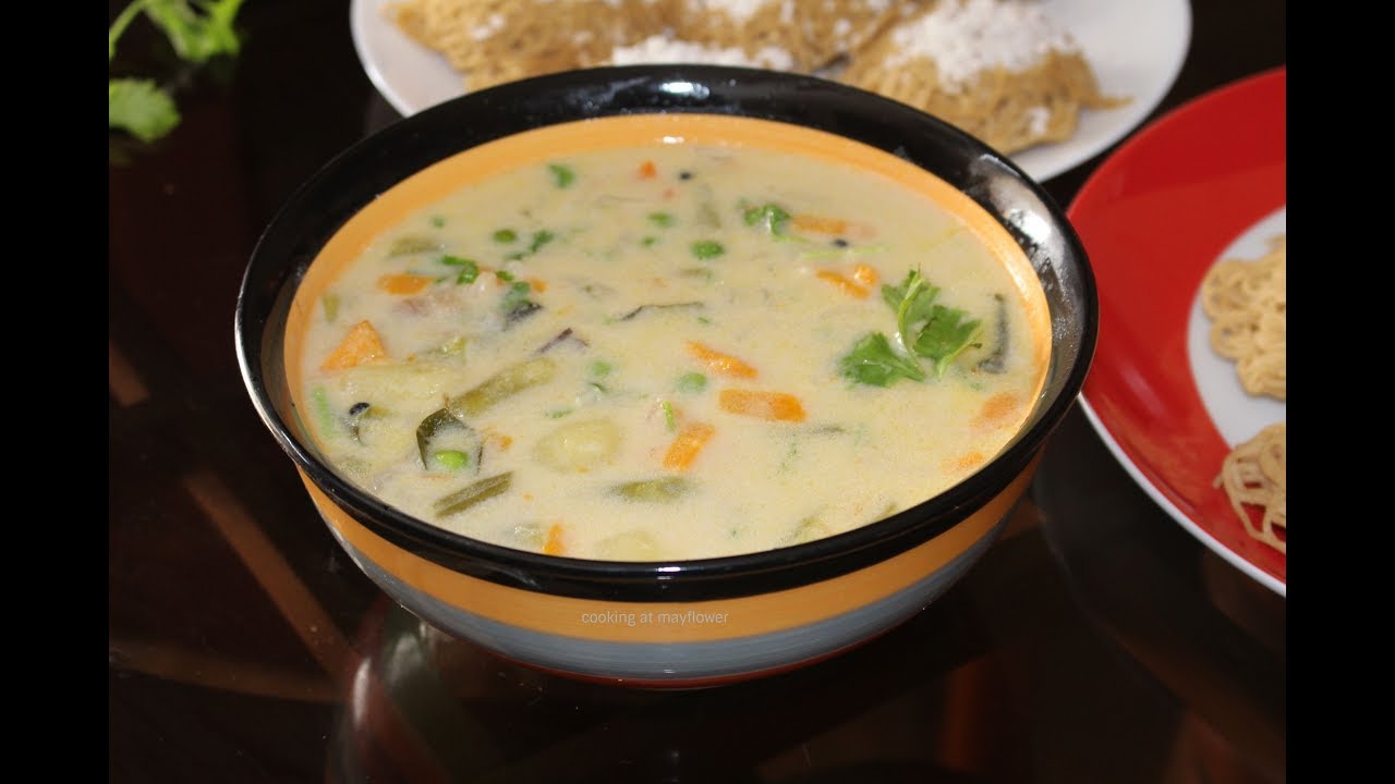 Vegetable Stew in Pressure Cooker / Kerala Vegetable Stew
