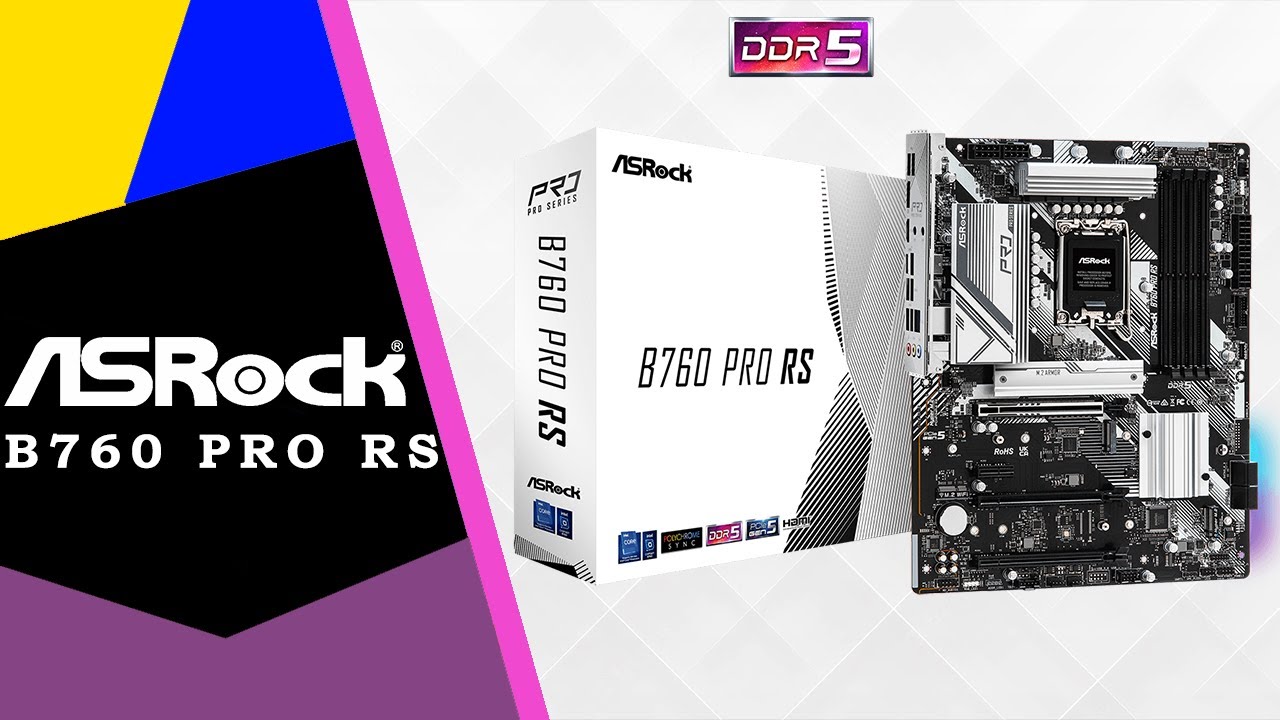 Asrock B760 Pro RS 🔩 Płyta główna B760 / Recenzja 4K