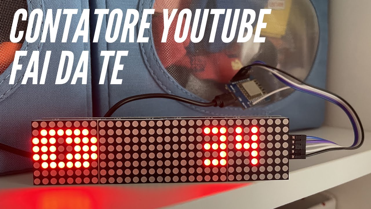 Contatore iscritti Youtube e Instagram fai da te