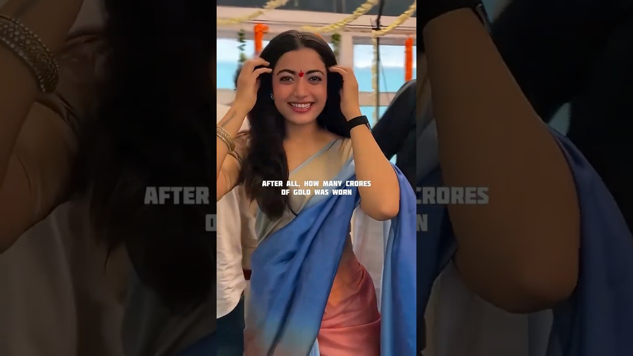 Rashmika Mandanna’s Bridal Jewellery Price Secret Revealed 😱👑#rashmikamandanna