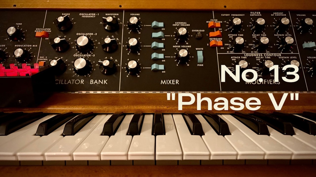 Phase V - Prophet-10/minimoog/OB-X8