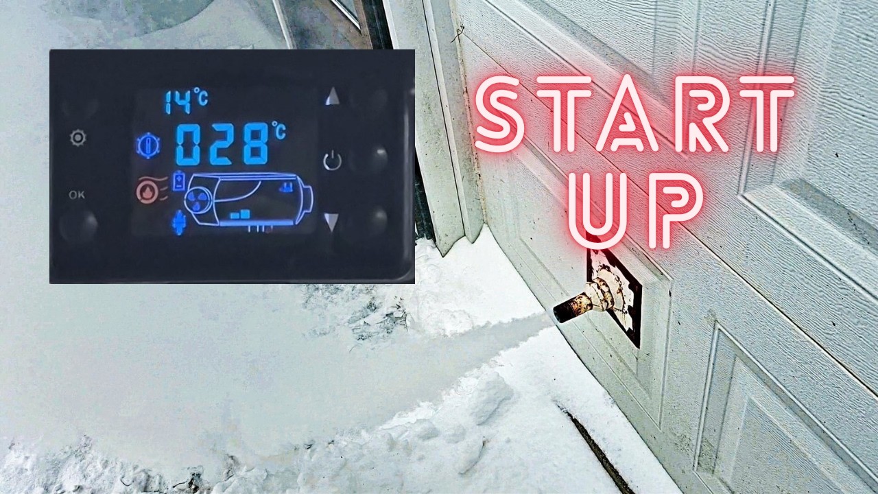 Brand-New Diesel Heater Smoking on start up.